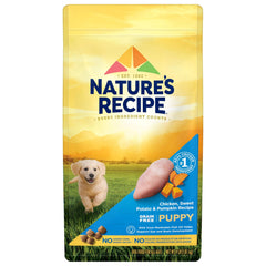 Nature's Recipe chiot sans cereales au poulet et patate douce pour energie