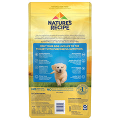 Nature's Recipe chiot sans cereales et sans mais ble soja