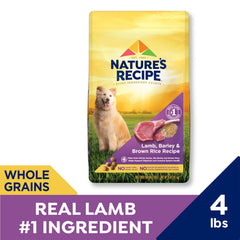 Nature's Recipe croquettes agneau: source de protéines pour chiens