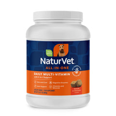 NaturVet All-in-One pour articulations: soutien mobilité du chien, formule complète.