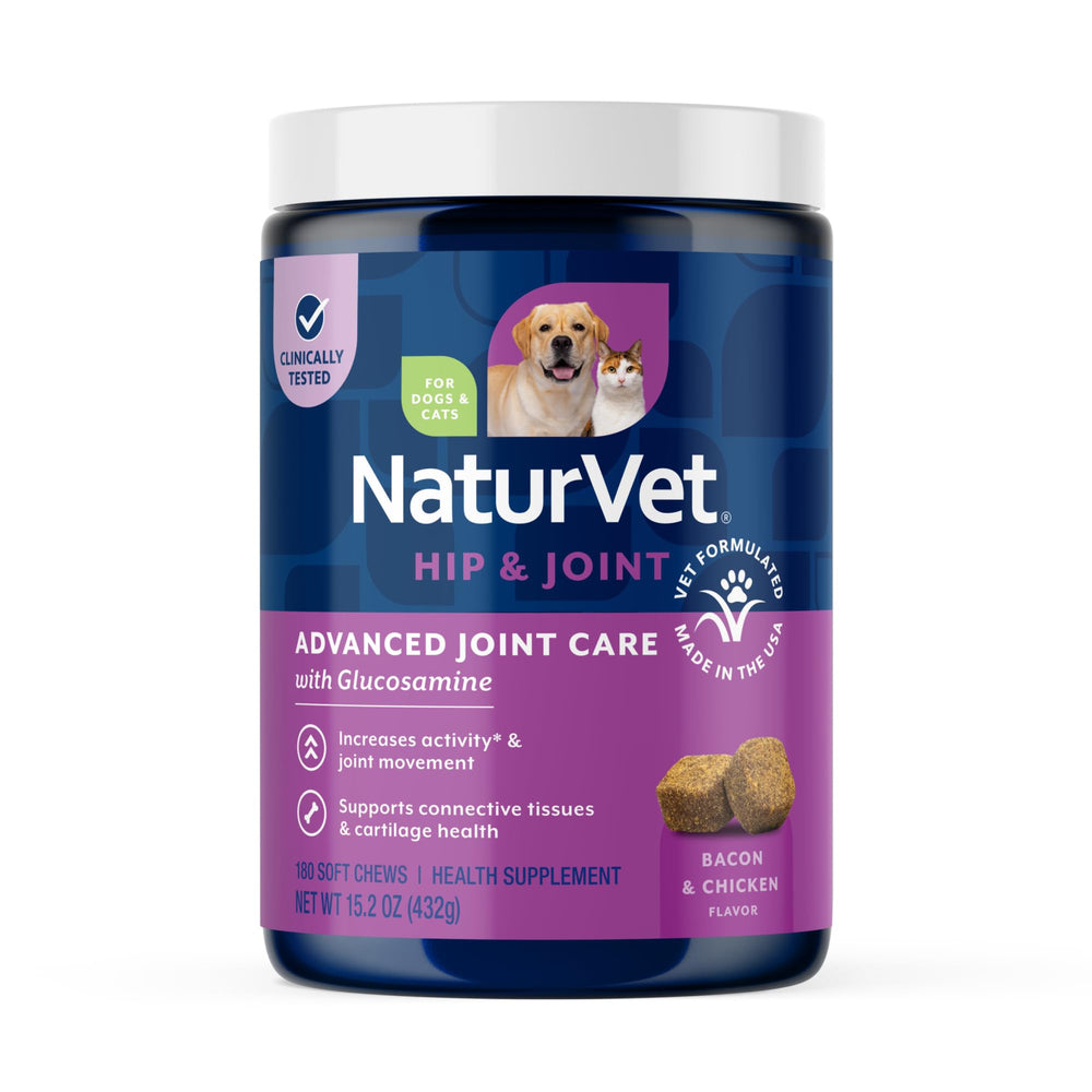 NaturVet ArthriSoothe-Gold – bouchée molle articulations, soutien mobilité et flexibilité chez les chiens.