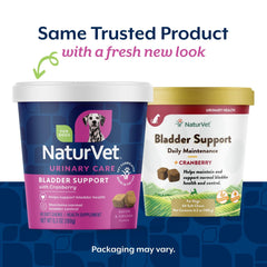 NaturVet bouchées douces pour chien 60 ct – texture facile à mâcher.