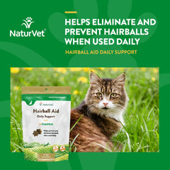 NaturVet formule vétérinaire pour chat, ingrédients naturels.
