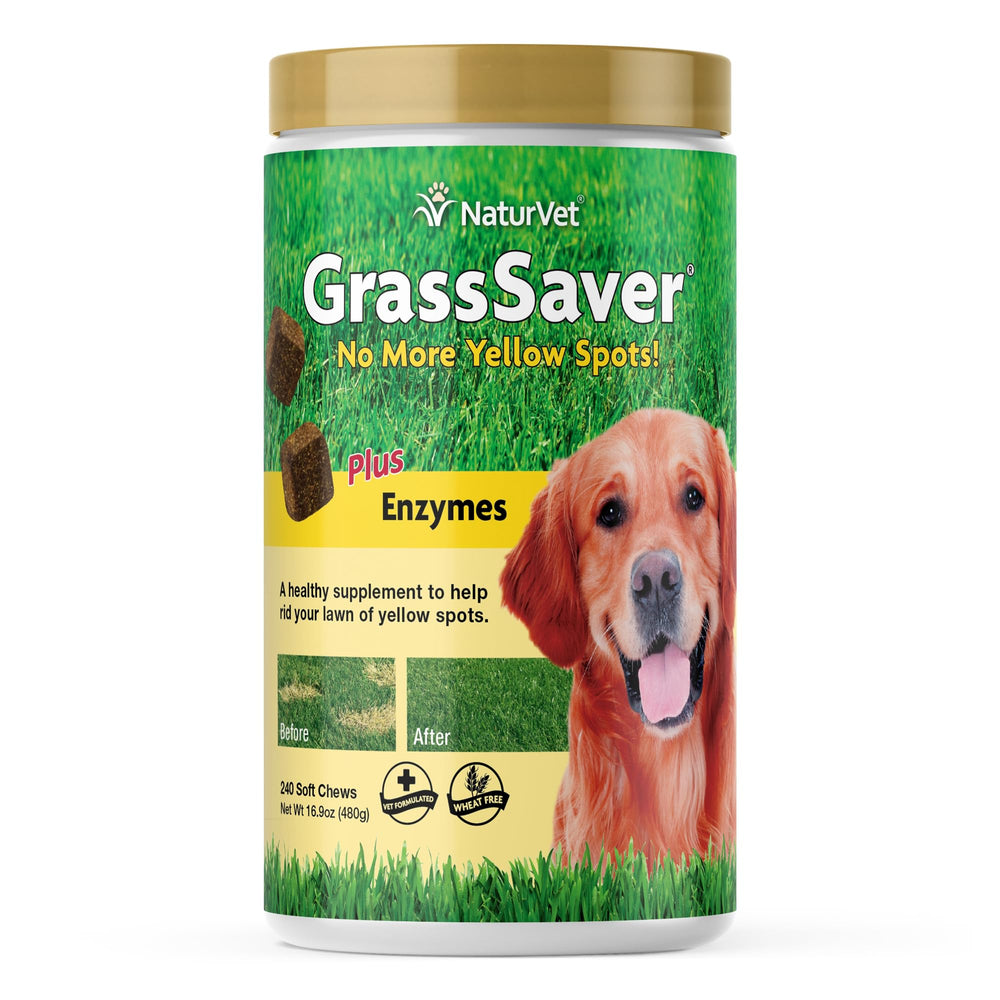 NaturVet GrassSaver, pot de friandises molles pour chiens, pratique et appétissant