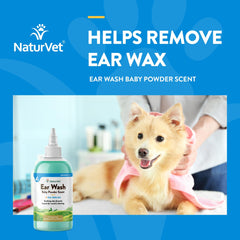 NaturVet nettoyant oreilles - apres-nage, usage fréquent en sécurité.