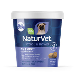 NaturVet No Scoot bouchées-molles: soutien digestif et fibres