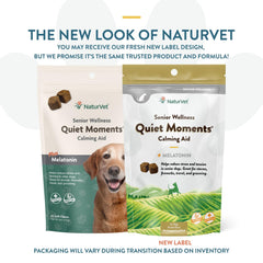 NaturVet friandises douces pour chien, gourmandes et relaxantes.
