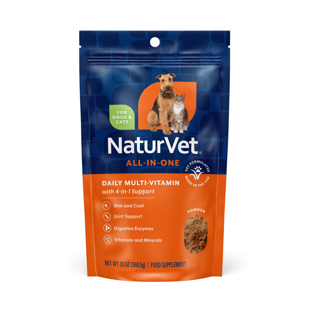 NaturVet tout-en-un poudre chien articulation et mobilité
