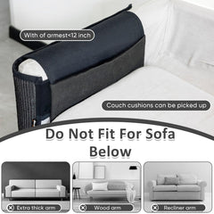 NATUYA Protection canapé poches rangement, pratique et discret.