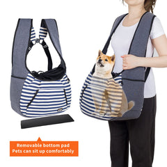 NATUYA sling-chien poches grandes pour ranger clés et téléphone.