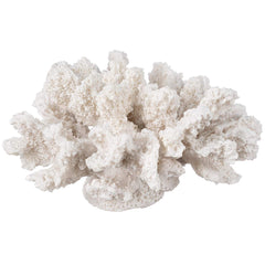 Nautical Crush Trading corail blanc 4in, décoration marine élégante pour table
