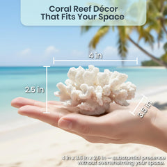Nautical Crush Trading corail blanc réplique élégante pour ambiance côtière
