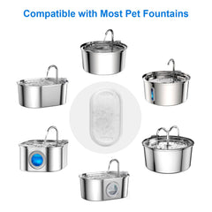 NautyPaws fontaine chat inox 3,2 L — eau propre et constante.