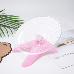 Roue Nawhed silencieuse rose en utilisation – activité calme et sécurisée