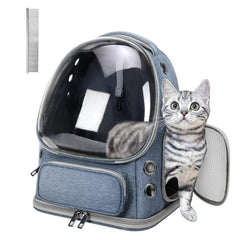 NAXYOO sac chat bulle transparente pour observation et confort en voyage