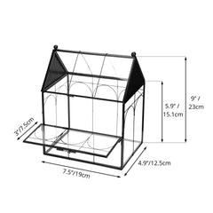NCYP terrarium design géométrique noir ajouté à votre décoration intérieure.