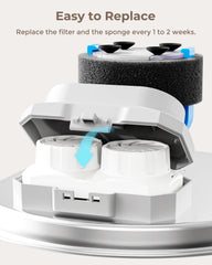 Kit de filtration Neareal pour fontaine 108oz, pratique et efficace.