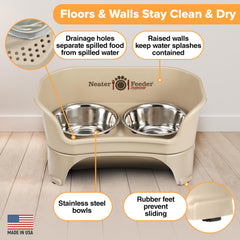Neater Feeder Express – hauteur de 5,5 pouces pour une posture confortable.