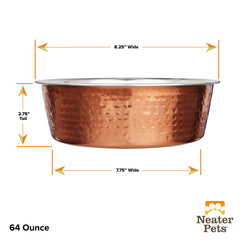 Bol grand format Neater Pet Brands convient pour chiens et chats gourmands.
