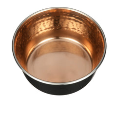 Neater Pet Brands bol intérieur cuivre laqué, finition chic et sûre pour repas.