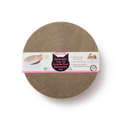 Necoichi bol-carton recyclable: version blanche hologramme chic.