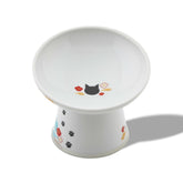 Necoichi-bol-chat-surleve-15-degres: confort et réduction fatigue des moustaches.