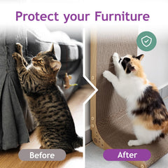 Planche de grattage inclinée Necoichi pour le confort et le repos du chat