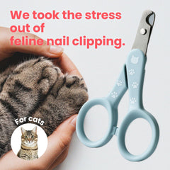 Necoichi Purrcision - lame ultra-fin, vue de la zone sensible pour éviter une coupe courte.