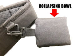 Neewa ceinture marche chien doublure coton contact peau sans irritation.