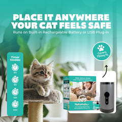 Diffuseur Nekomalu à faible chaleur – sans odeur et sécurité.