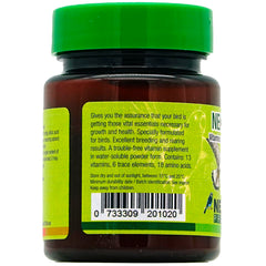 Nekton-S etiquette-produit, étiquette claire des vitamines et minéraux.
