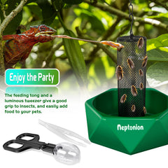 Base robuste NEPTONION offrant stabilité et sécurité pendant l'alimentation.