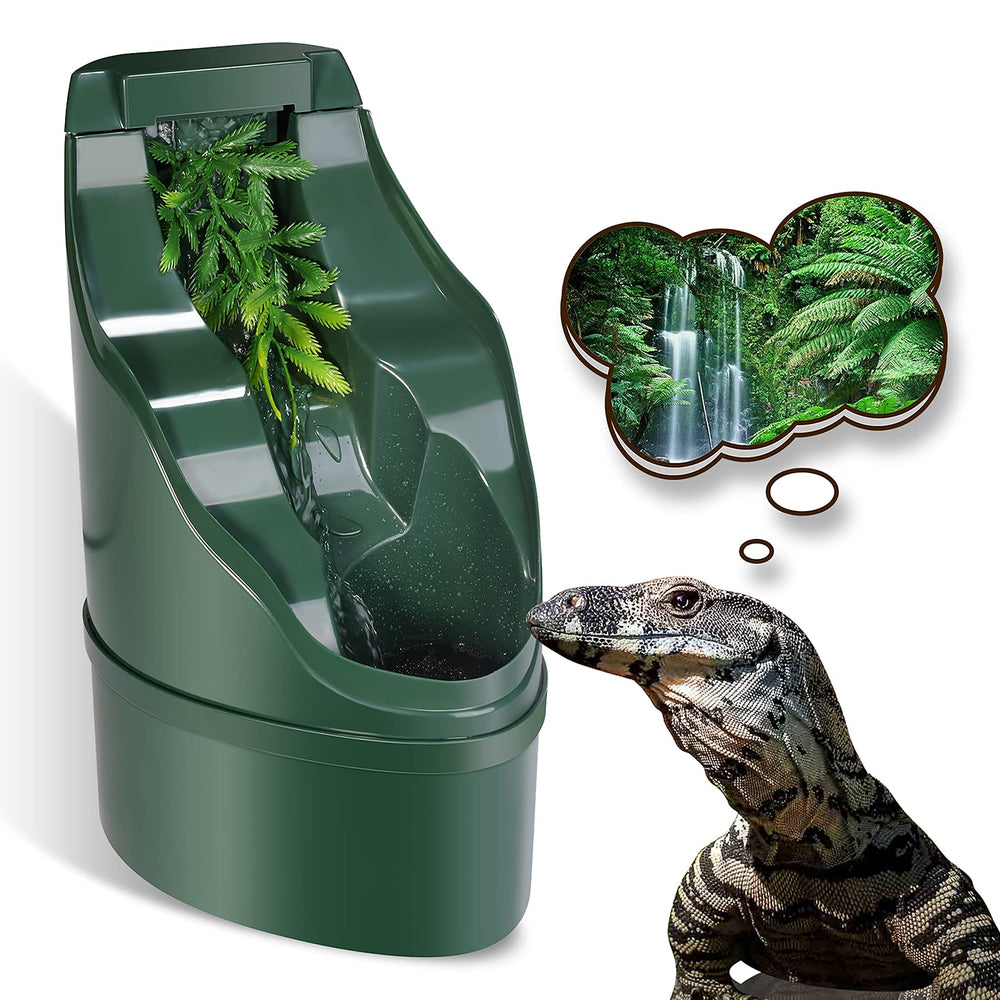 NEPTONION Cantine Reptile: eau à boire continue pour reptiles et amphibiens.