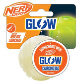 Balle lumineuse Nerf Dog Sonic 2-5 pouces pour des jeux nocturnes
