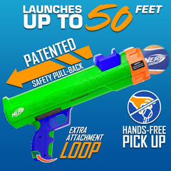 Nerf Dog balles-tennis-vert-fluo: balles faciles à suivre pendant les jeux de récupération.