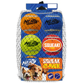 Nerf Dog ensemble de 12 jouets colorés pour chiens de toutes tailles