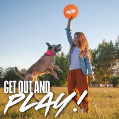 Nerf Dog Nylon Flyer léger et durable pour jeux prolongés