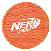 Nerf Dog Nylon Flyer orange, disque-volant léger pour fetch en extérieur