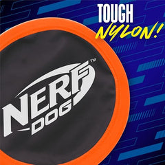 Nerf Dog Zone Flyer en matériaux Nerf-Tough, conçu pour des sessions robustes.