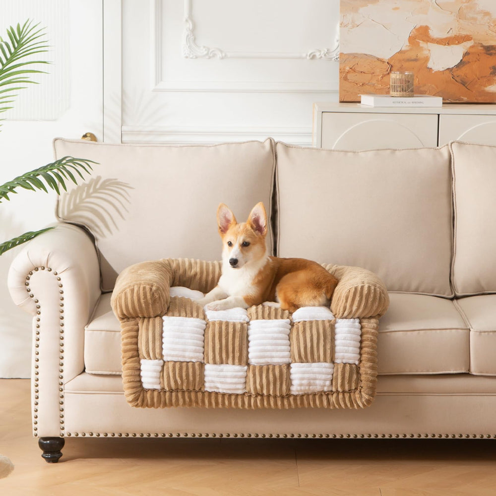 NestlyMoly canape9 chien orthop ed9dique offrant soutien articulaire et confort.