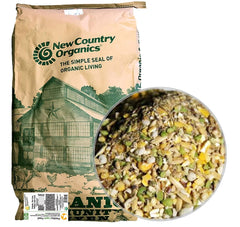 New Country Organics Classic Layer – alimentation pondeuse, coquilles renforcées et digestion améliorée.