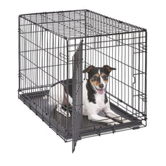 New World cage pour chien 30 pouces avec porte simple et accès facilité.