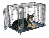 New World cage pour chien 36 pouces avec porte double pour un accès pratique
