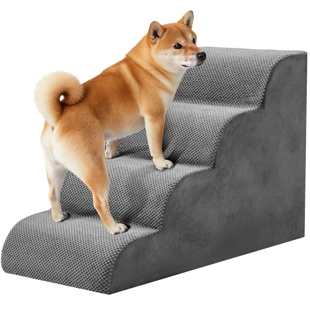 NEWBULIG escalier chien 4 marches canape: accès facile au canapé.
