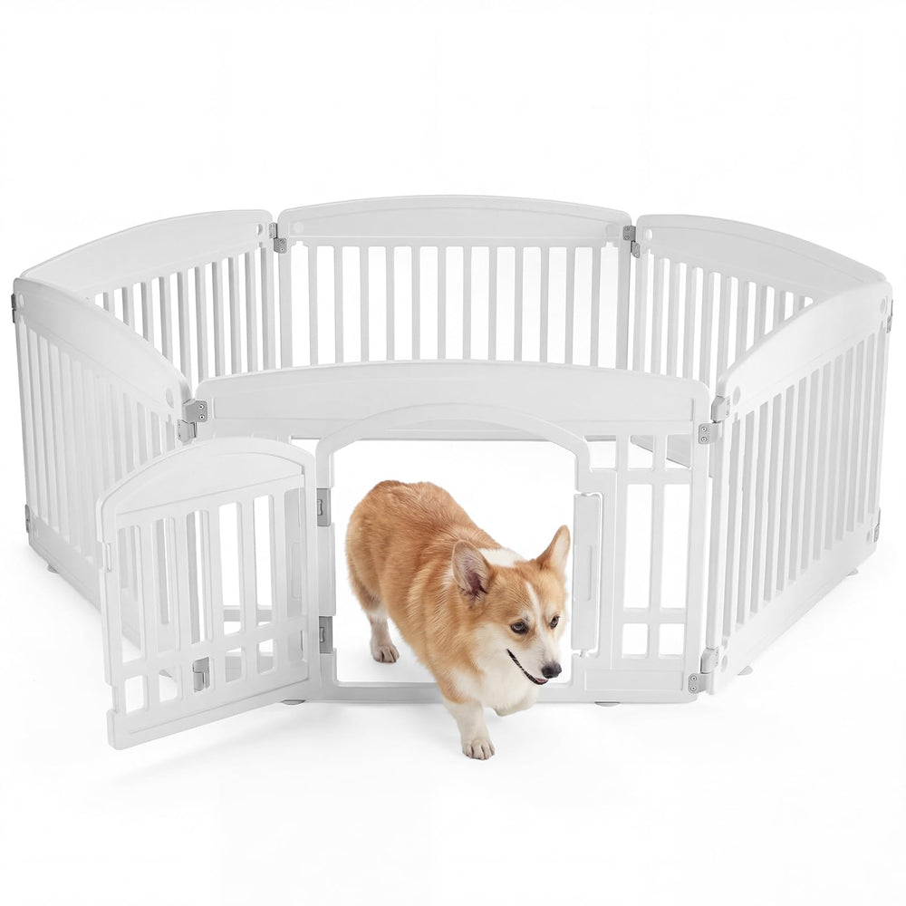 NEWBULIG parc-chien-6-panneaux-24po – espace de jeu sûr