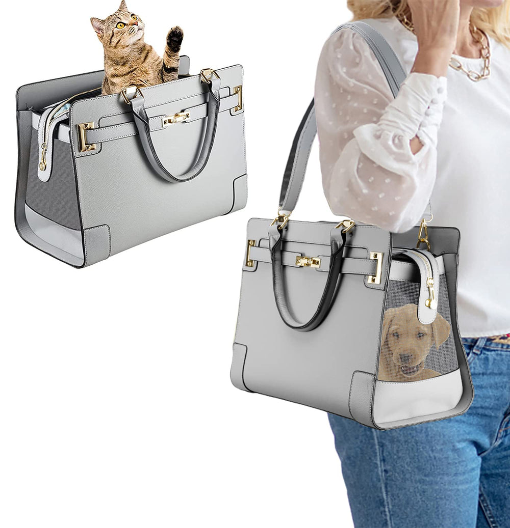 Le sac-chien NewEle avec bandoulière mode offre un transport élégant et pratique.