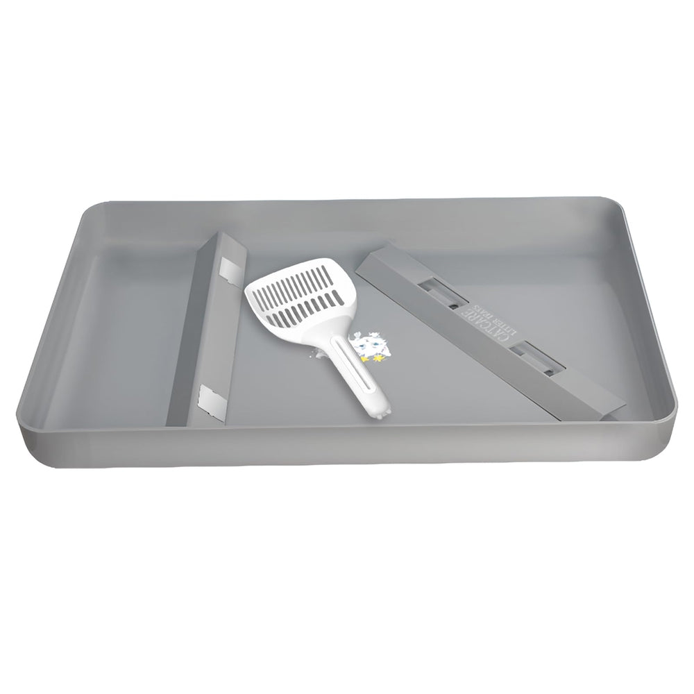 Nexanic bac litière réutilisable compatible Petsafe ScoopFree, facile à nettoyer.