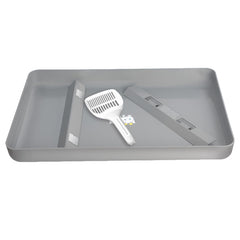Nexanic bac litière réutilisable compatible Petsafe ScoopFree, facile à nettoyer.