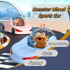 Nicerice Hamster Car design sport rose, allure originale et ludique.