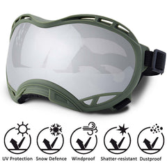 NICERINC PET lunettes chien mousse intérieure pour port doux